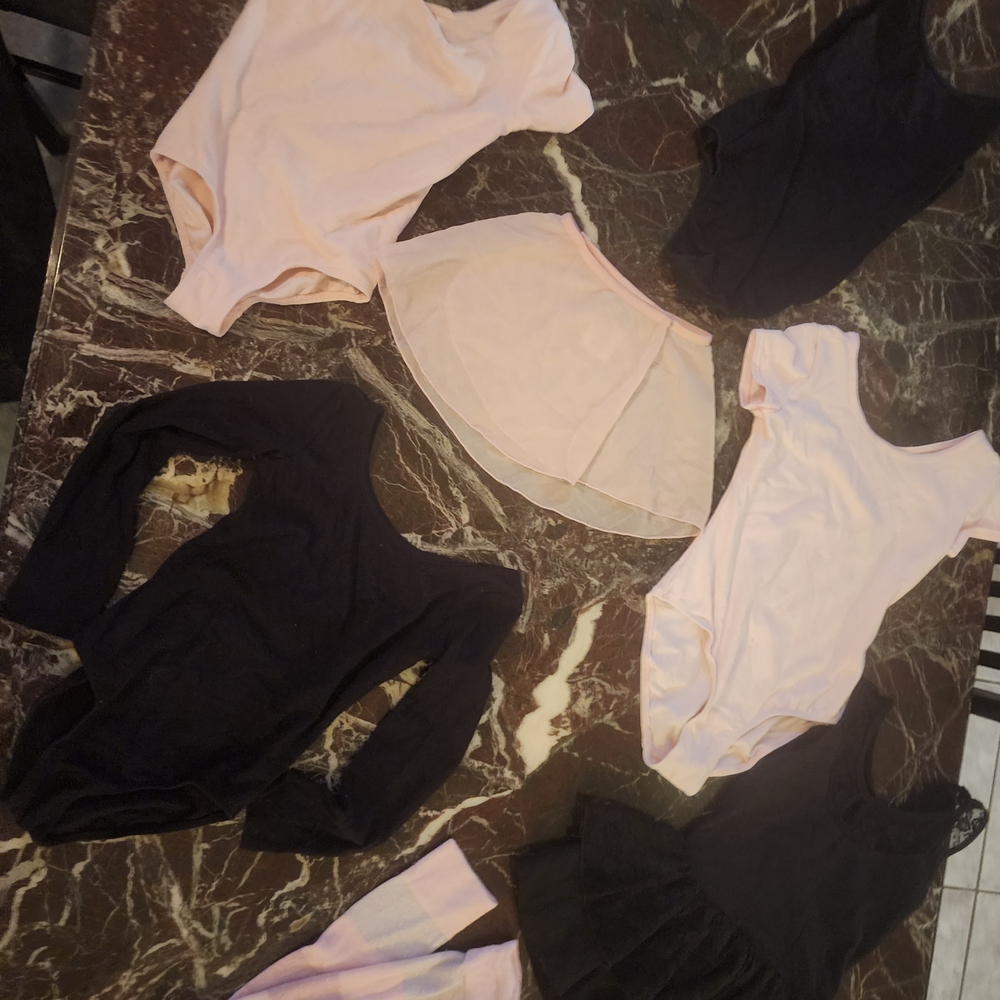 Danskin Black and Pink Everyday Bras